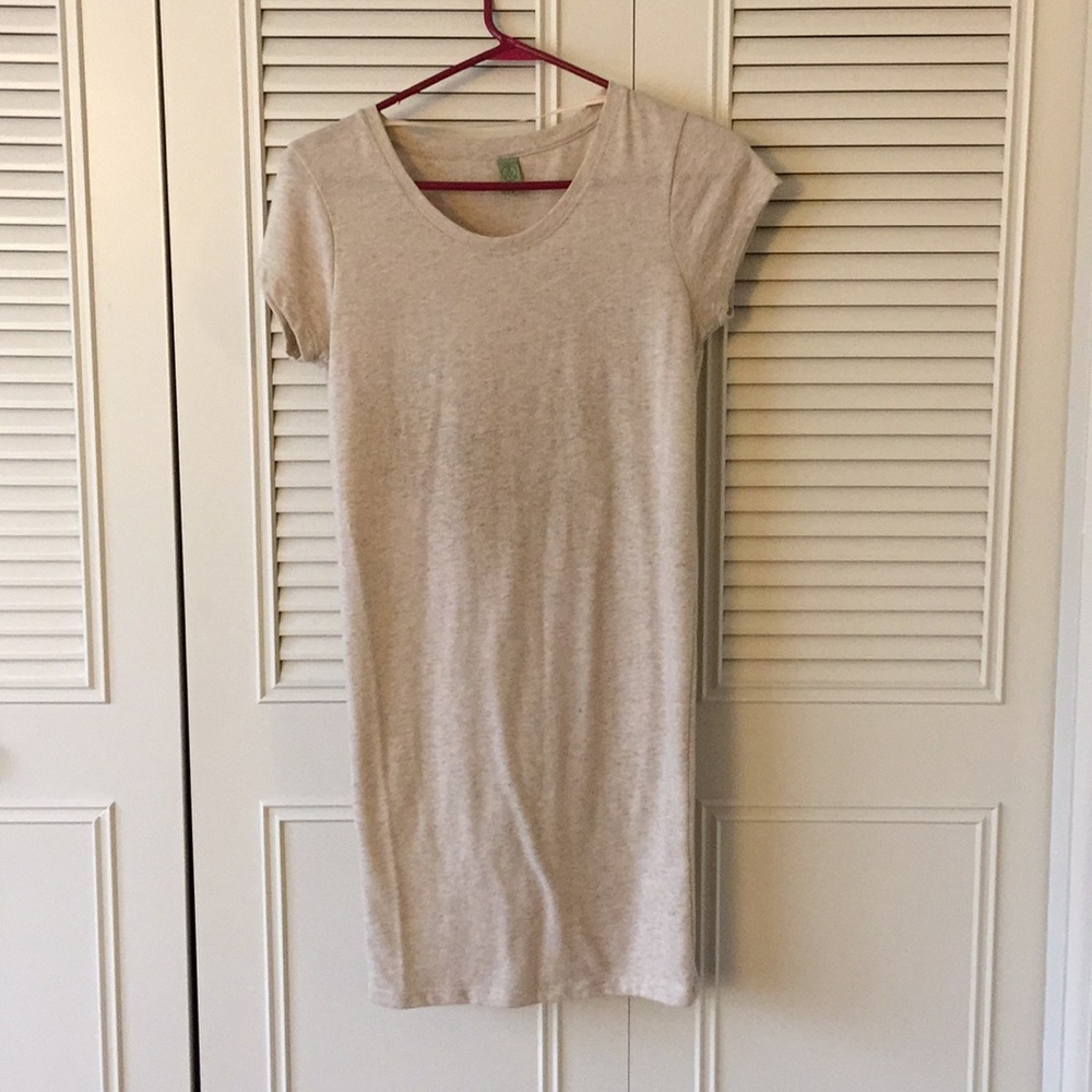 S Alternative Earth Tan T-Shirt Dress
